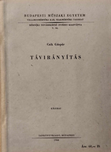 Csik Gspr - Tvirnyts I.