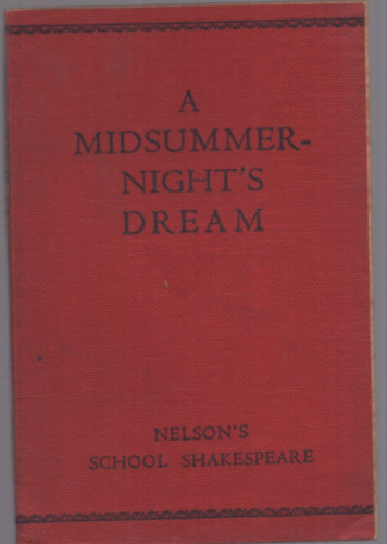 Williem Shakespeare Evelyn Smith  (szerk.) - A midsummer-night's dream