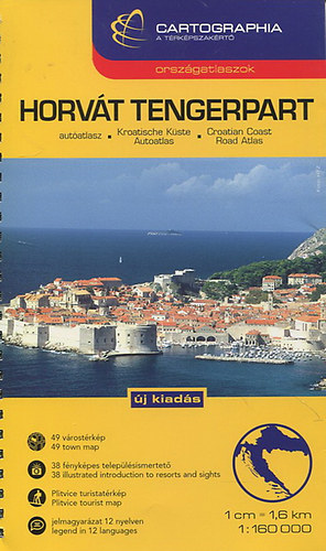 Cartographia - Horv�t tengerpart (orsz�gr�szt�rk�pek)