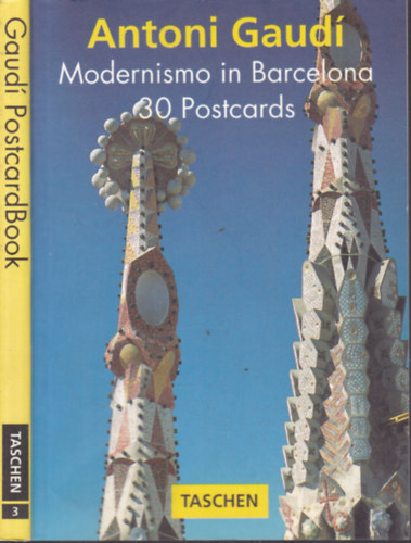 Antoni Gaud - Modernismo in Barcelona (30 Postcards)