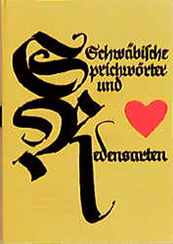 Julius Haidle Martha Maria Bosch - Schw�bische Sprichw�rter und Redensarten (Verlag Karl Kn�dler)