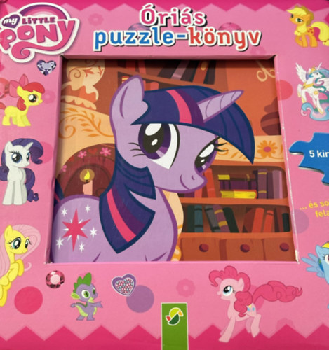 Hasbro - �ri�s puzzle-k�nyv my little pony