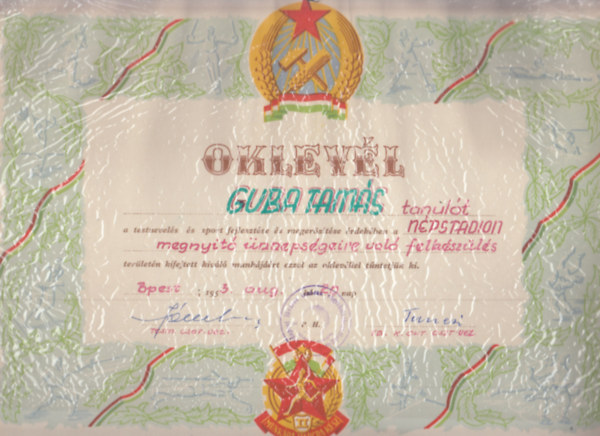 Szocre�l d�szoklev�l