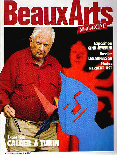 Beaux Arts Magazine 1983 Juillet-Aout