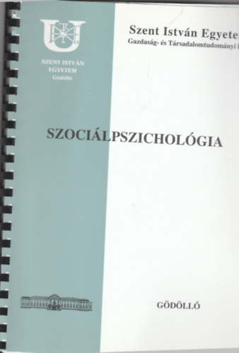 Mszros Aranka - Nmeth Erzsbet - Szocilpszicholgia