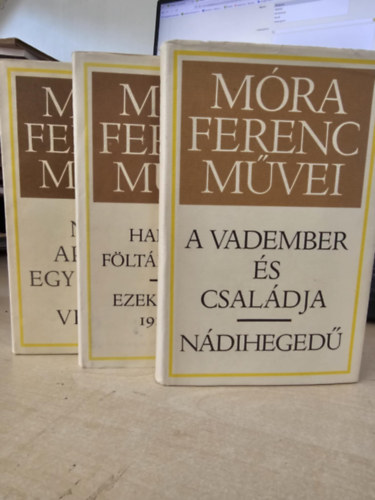 Mra Ferenc - 3db Mra Ferenc ktet, KNYVMENT AJNLAT: Hannibl feltmasztsa - Ezek az vek 1914-1933+ A vadember s csaldja-Ndiheged+ Ngy apnak egy lenya - Vreim