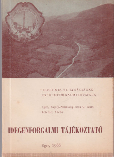 Idegenforgalmi t�j�koztat� Eger, 1966