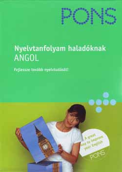 Katja Hald - PONS - Nyelvtanfolyam halad�knak - Angol (tank�nyv + 2 CD)