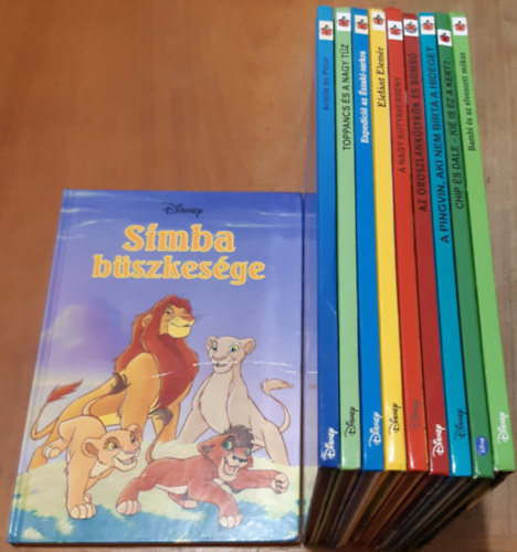 Bambi és az elveszett mókus + Chip és Dale + A pingvin, aki nem bírta a hideget + Az oroszlánkölykök és Bombó + A nagy kutyaverseny + Elefánt Elemér + Expedíció az Északi-sarkra + Toppancs és a nagy tűz + Arielle és Picur + Simba bü