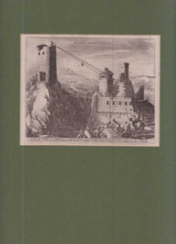 Szent Szabbasz (Mar Saba) kolostor (eredeti rzmetszet, paszpartuban)