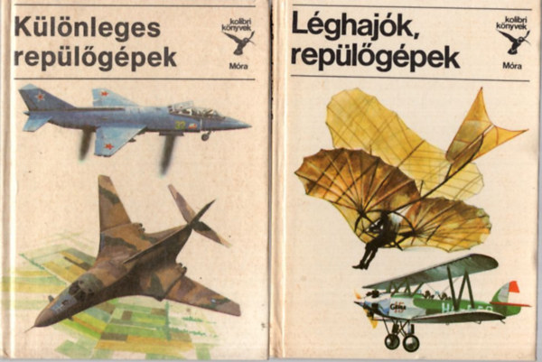 Kondor Lajos, Srhidai Gyula, Nagy Istvn Gyrgy, Matthaeidesz Konrd - 8 db Kolibri Knyvek: Lghajk, replgpek, Klnleges replgpek, rhajzs, A gyzelem fegyverei, Autk 1-2., rk, ptszeti stlusok