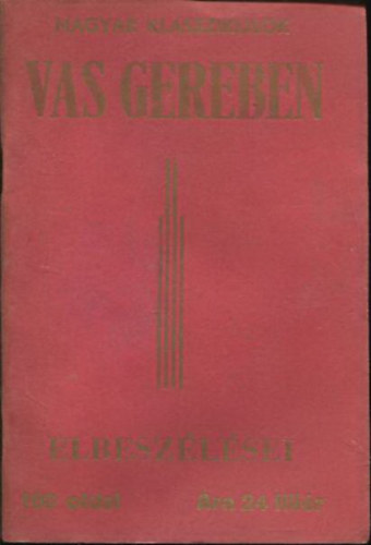 �ber J�nos - Vas Gereben elbesz�l�sei