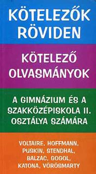 Dvid Katalin Zsuzsanna - Ktelezk rviden 2. (Voltaire, Hoffmann, Puskin, Stendhal, Balzac...)