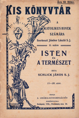 Schlick Jnos - Isten s a termszet