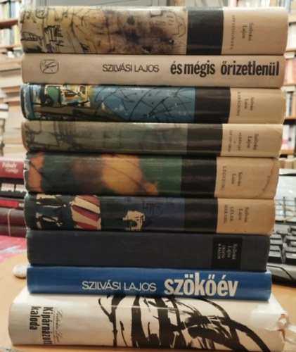 Szilvási Lajos - 9 db Szilvási Lajos: Albérlet a Síp utcában; Appassionata; És mégis őrizetlenül; Karácsony; Kipárnázott kaloda; Légszomj; Lélekharang; Ördög a falon; Szökőév