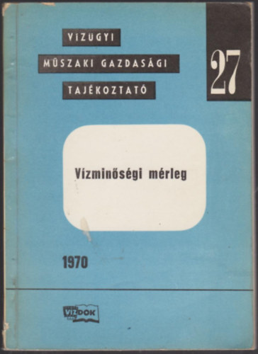 Hock B�la - V�zmin�s�gi m�rleg