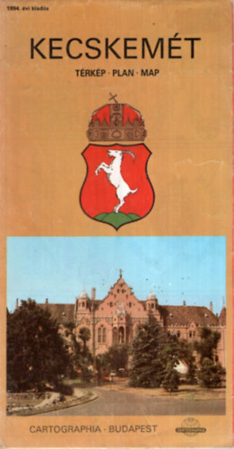 Kecskemét térkép 1994-es