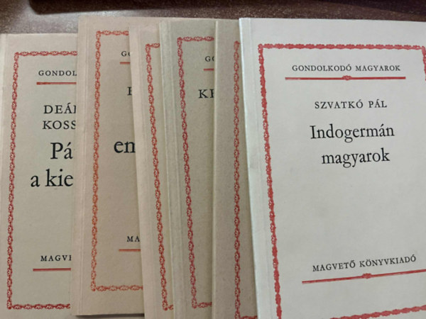 6 db a Gondolkodó Magyarok sorozatból