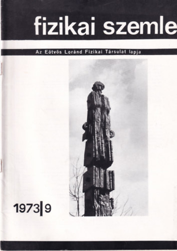 Marx Gyrgy - Fizikai szemle 1973/9
