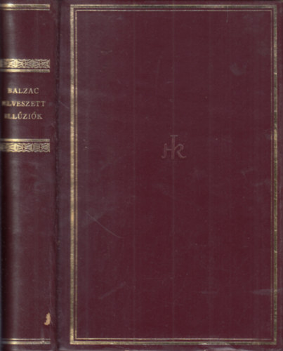 Honoré de Balzac - Elveszett illúziók (Helikon klasszikusok) - Számozott, bőr