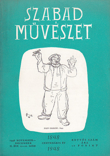 Szabad Mvszet 1948. II. vf. 11-12 szm