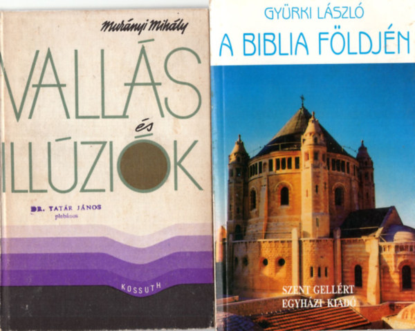 Mur�nyi Mih�ly, Kenneth Ring Gy�rki L�szl� - 4 db Vall�si k�nyv ( egy�tt ) 1. A biblia f�ldj�n, 2. Vall�s �s ill�zi�k, 3. Ki nekem J�zus Krisztus? 4. A hal�lt �t�lni- az �letet megnyerni