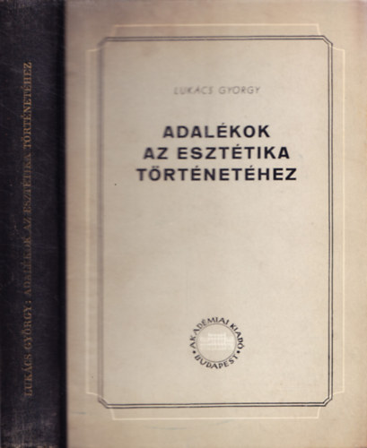 Lukcs Gyrgy - Adalkok az eszttika trtnethez