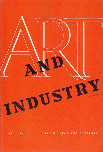 Art & Industry - July 1947