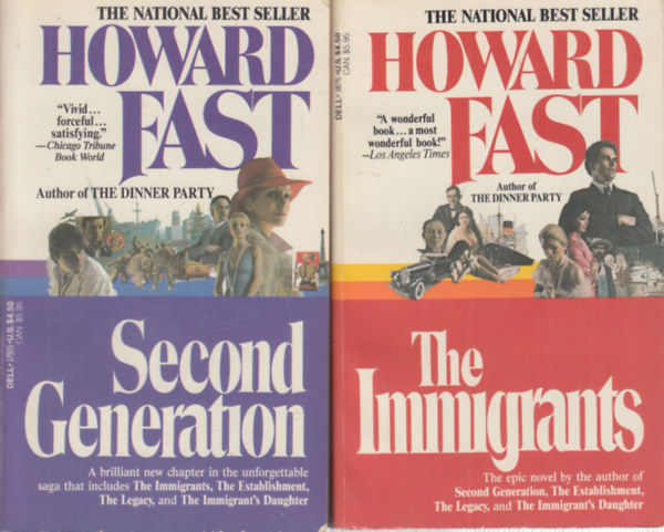 Howard Fast - Second generation + The immigrants (2 m)