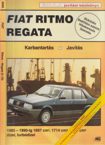 Fiat Ritmo s Regata dzel s turbdzel: Karbantarts - Javts