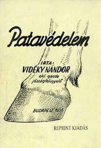 Vidky Nndor - Patavdelem (reprint)