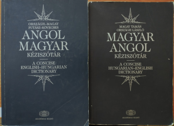 Magay Tams-Orszgh Lszl - Angol-magyar s magyar-angol kzisztr I-II.