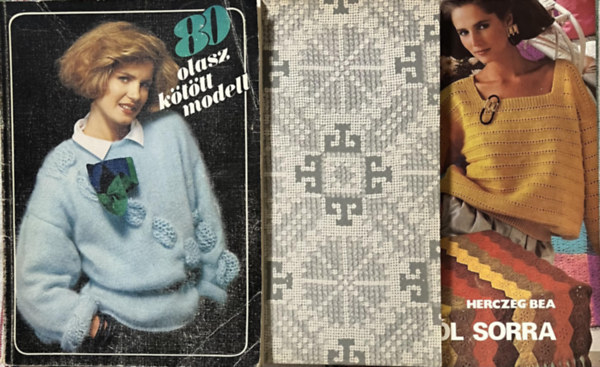 Herczeg Bea, Lengyel Gyrgyi - 80 olasz kttt modell + Npi kzimunkk + Sorrl sorra - kzimunkaknyv 3 ktet