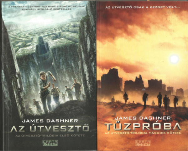 James Dashner - Az tveszt + Tzprba