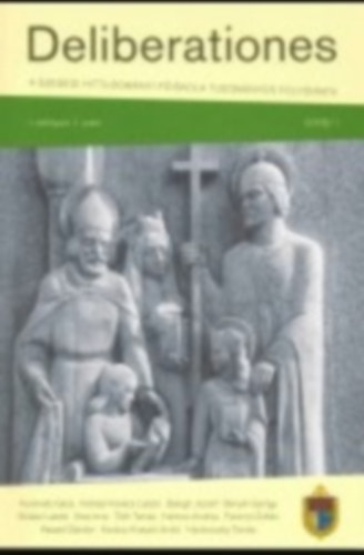 Kozma Gábor Kiss Imre - Deliberationes (I. évfolyam 1. szám)