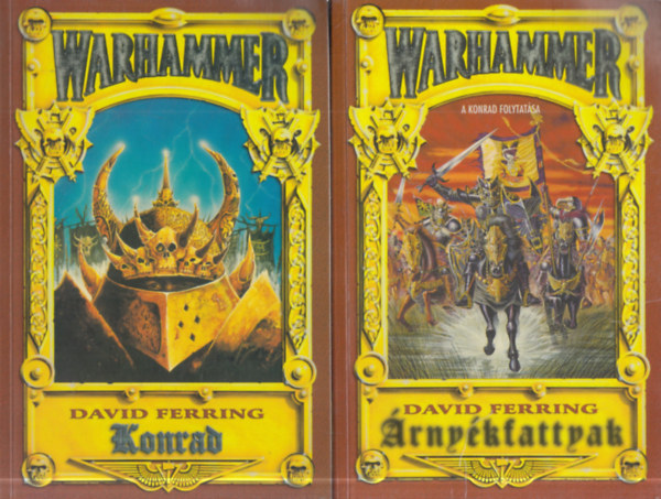 David Ferring - 2 db. Warhammer 40000 (Konrad + �rny�kfattyak)