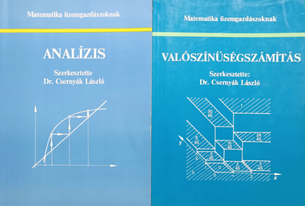 Dr. Csernyk Lszl  (szerk.) - Matematika zemgazdszoknak: Analzis + Valsznsgszmts (2 ktet)
