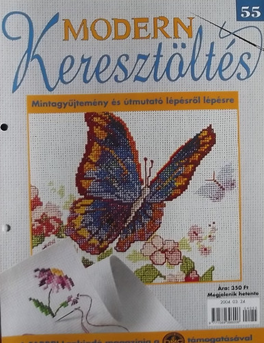 Modern Keresztöltés 55. - Mintagyűjtemény és útmutató lépésről lépésre