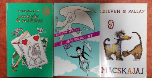 Evelyn Waugh, Steven G. Pallay Barbara Pym - Bartnk s ballpsek + A megboldogult+ Macskajaj (3 ktet)