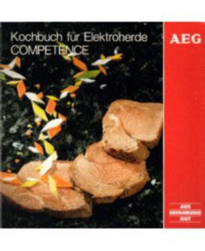 Kochbuch f�r Elektroherde COMPETENCE