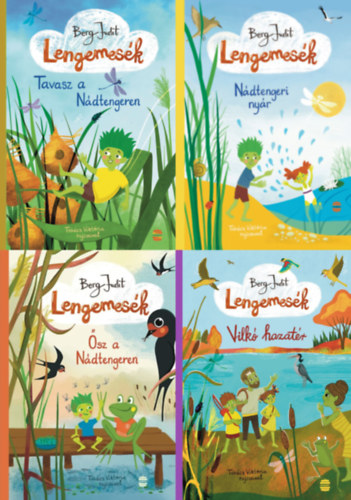 Berg Judit - 4 db a Lengemesk sorozatbl: Tavasz a Ndtengeren + Ndtengeri nyr + sz a Ndtengeren + Vilk hazatr (Lengemesk sorozat: 1. 2. 3. 7. ktete)