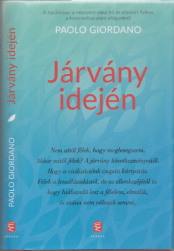 Paolo Giordano - Járvány idején