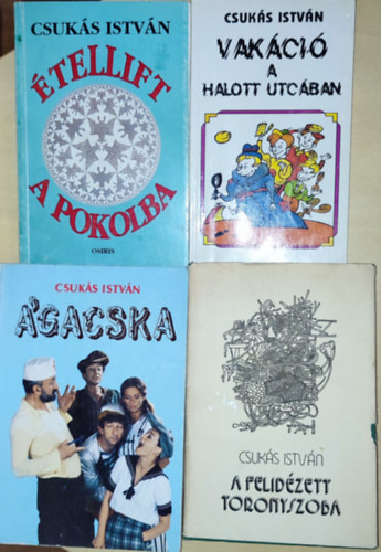 Csuks Istvn - 4db Csuks Istvn m - Vakci a halott utcban, tellift a pokolba, A felidzett toronyszoba, gacska