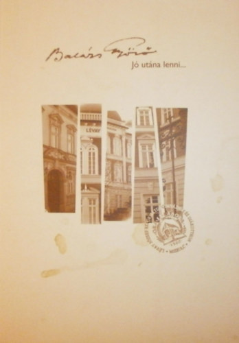 Bal�zs Gy�z� - J� ut�na lenni...