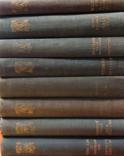 Hegeds Lrnt, Margaret Goldsmith, Alma Wittlin, Emil Ludwig, Guy de Pourtals, V. Sackville-West Jules Sauerwein - 8 db trtnelmi letrajzi regny