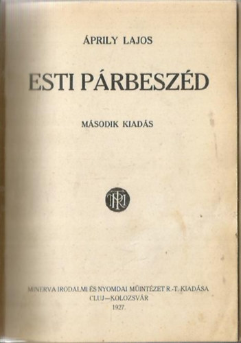 prily Lajos - Esti prbeszd