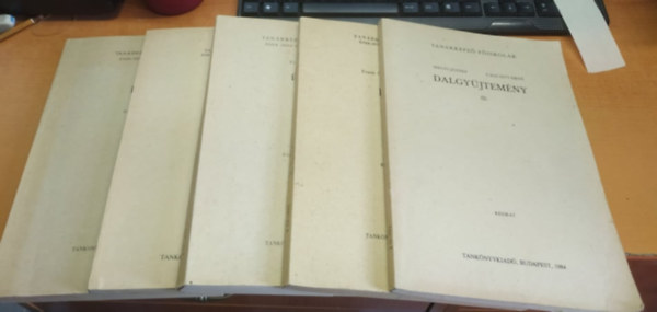 Kardos Pln, Frank Oszkr, Monoki Lajos , Hegyi Jzsef- Vgi Istvnn Gbor va (szerk.) - nek II/A. + nek II/B. + nek III. + nek IV. + Dalgyjtemny III. (5 ktet)