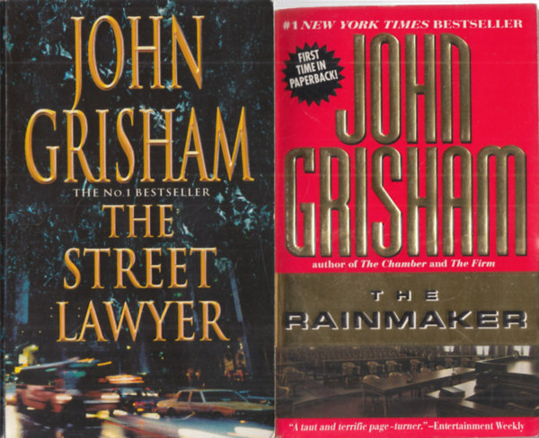 John Grisham - The street lawyer + The rainmaker (2 m�)