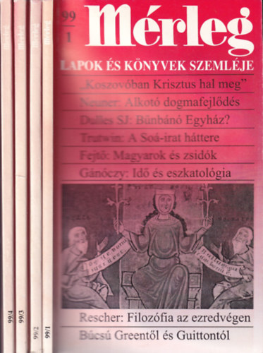 Mrleg - Lapok s knyvek szemlje - 35. vfolyam 1999/1-4