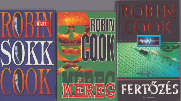 Robin Cook - 3 db Robin Cook ktet: Sokk - Mreg - Fertzs
